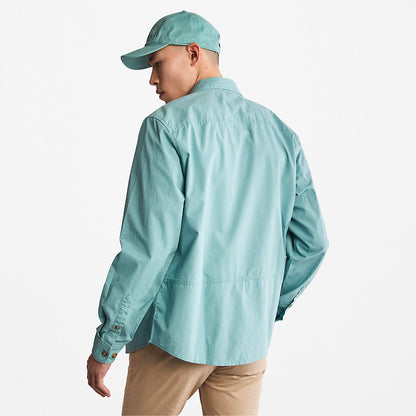 Mens Timberland Outdoor Heritage EK+ Overshirt for Men in Blue