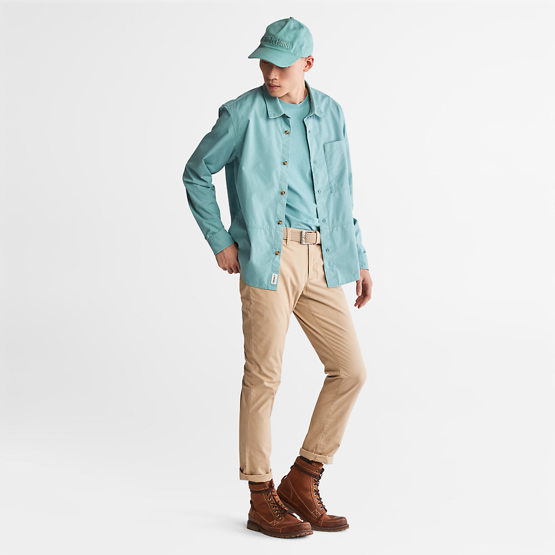 Mens Timberland Outdoor Heritage EK+ Overshirt for Men in Blue