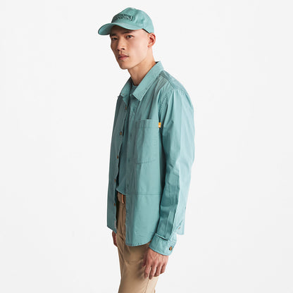 Mens Timberland Outdoor Heritage EK+ Overshirt for Men in Blue