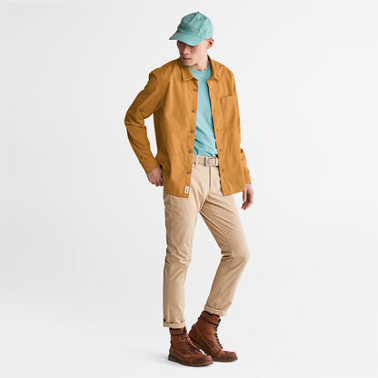 Mens Timberland Outdoor Heritage EK+ Overshirt for Men in Brown