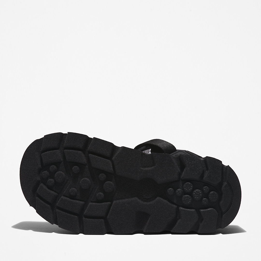 Womens Timberland Euro Swift Ankle-Strap Sandal for Women in Black