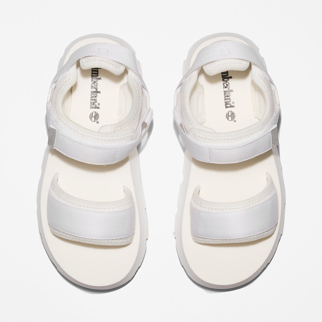 Womens Timberland Euro Swift Ankle-Strap Sandal for Women in White