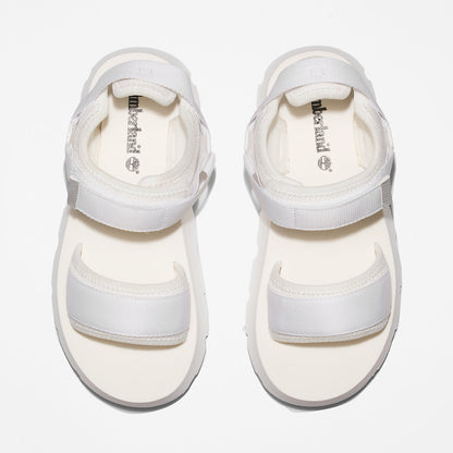 Womens Timberland Euro Swift Ankle-Strap Sandal for Women in White