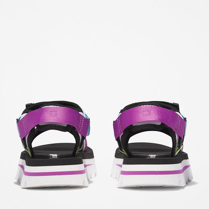 Womens Timberland Euro Swift Ankle-Strap Sandal for Women in Purple