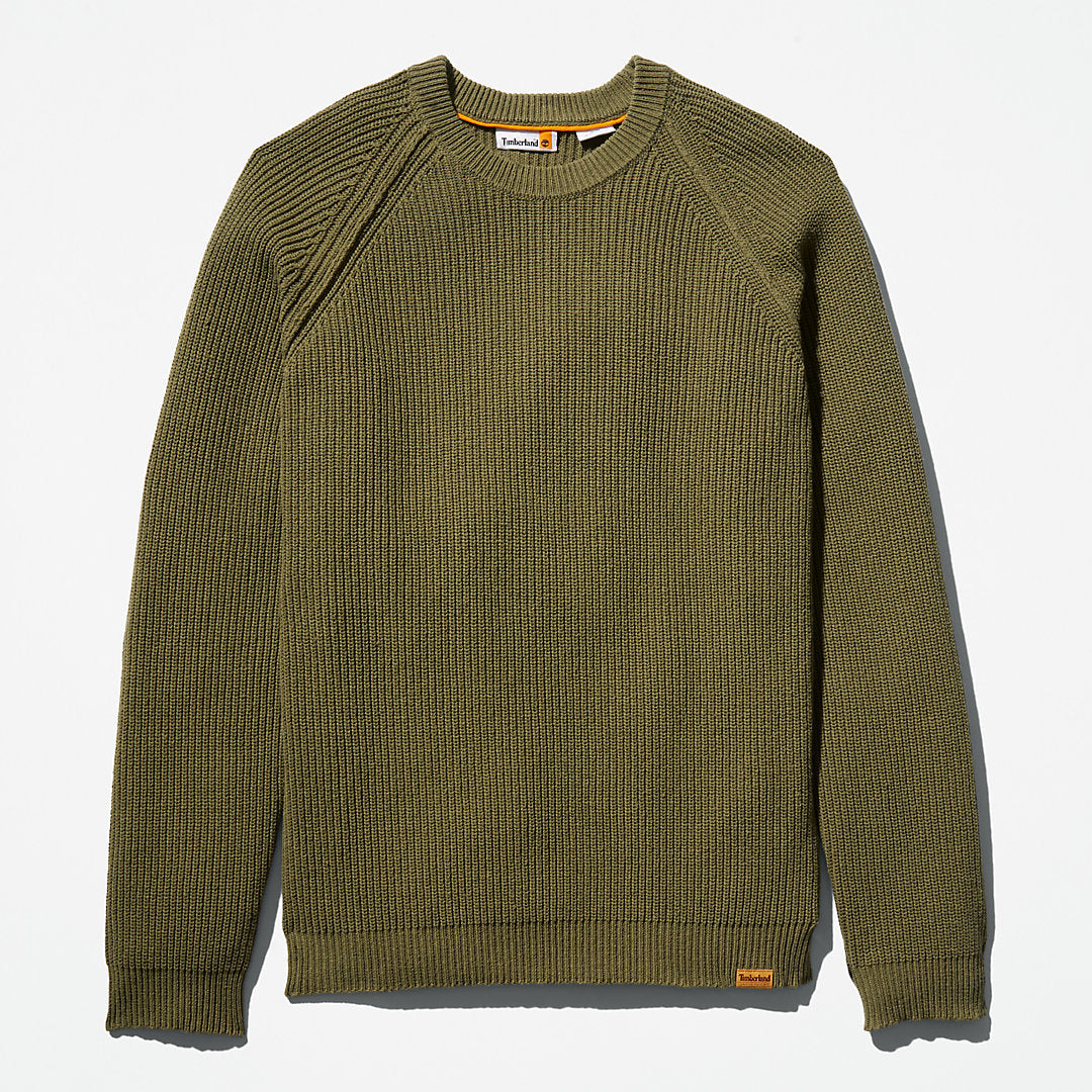 Mens Timberland Outdoor Heritage EK+ Sweater for Men in Dark Green