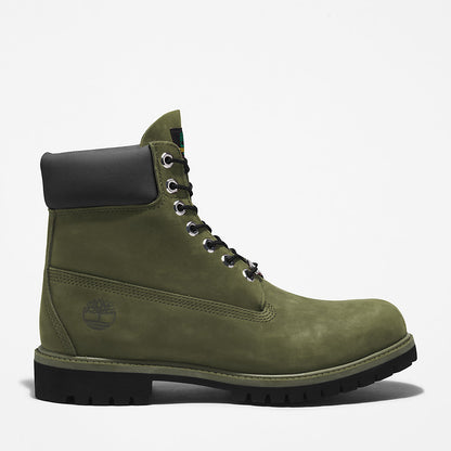 Mens Timberland Timberland® Premium 6 Inch Boot for Men in Dark Green