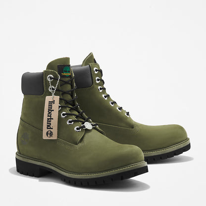 Mens Timberland Timberland® Premium 6 Inch Boot for Men in Dark Green