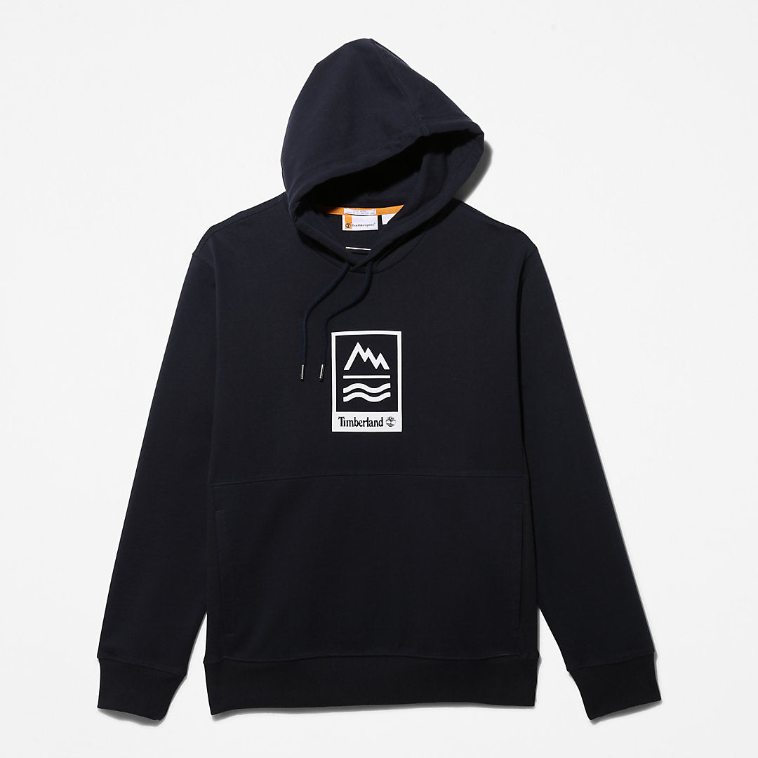 Mens Timberland Mountains-to-Rivers Hoodie for Men in Navy