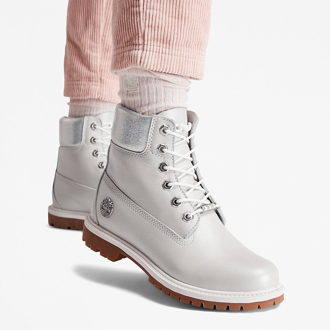 Womens Timberland Timberland® Heritage 6 Inch Boot for Women in Light Grey