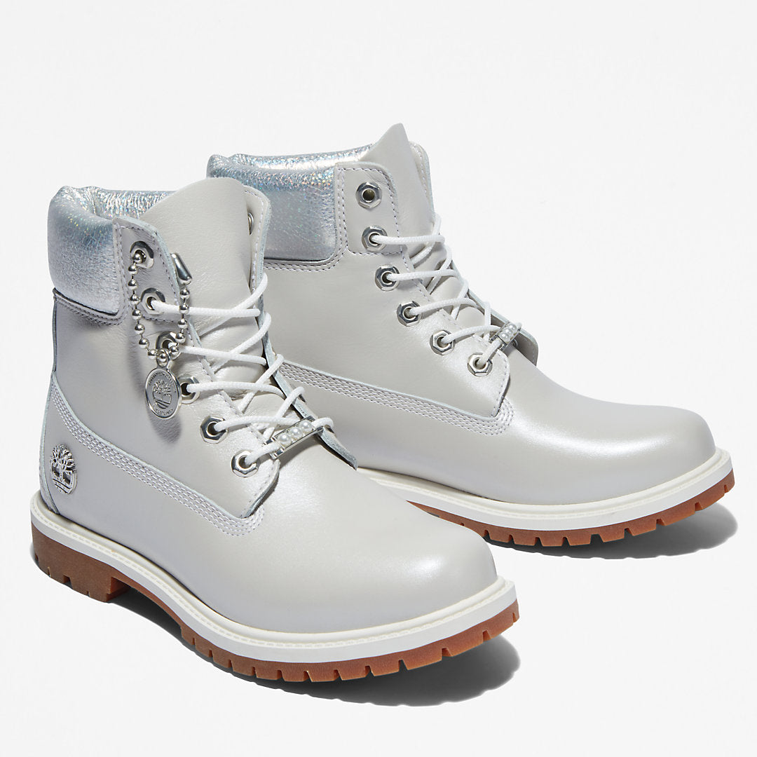 Womens Timberland Timberland® Heritage 6 Inch Boot for Women in Light Grey