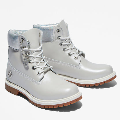 Womens Timberland Timberland® Heritage 6 Inch Boot for Women in Light Grey
