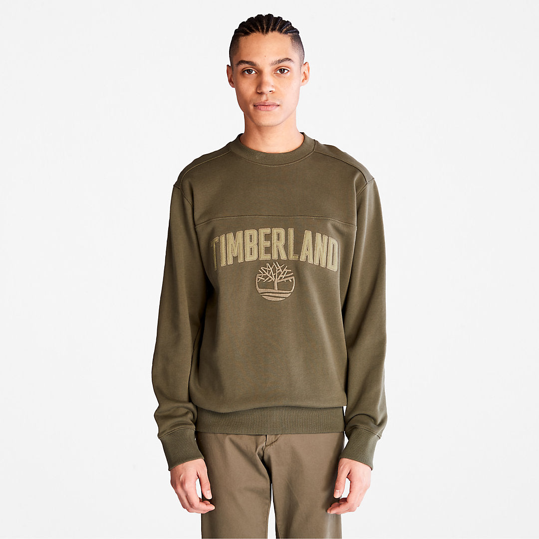 Mens Timberland Outdoor Heritage EK+ Sweatshirt for Men in Dark Green