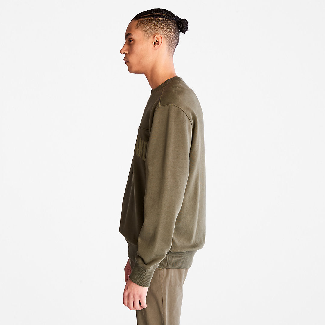 Mens Timberland Outdoor Heritage EK+ Sweatshirt for Men in Dark Green