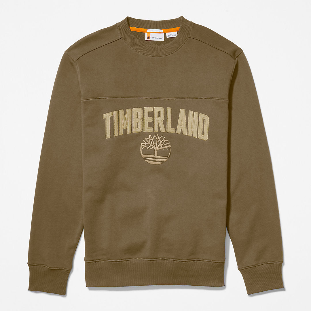 Mens Timberland Outdoor Heritage EK+ Sweatshirt for Men in Dark Green
