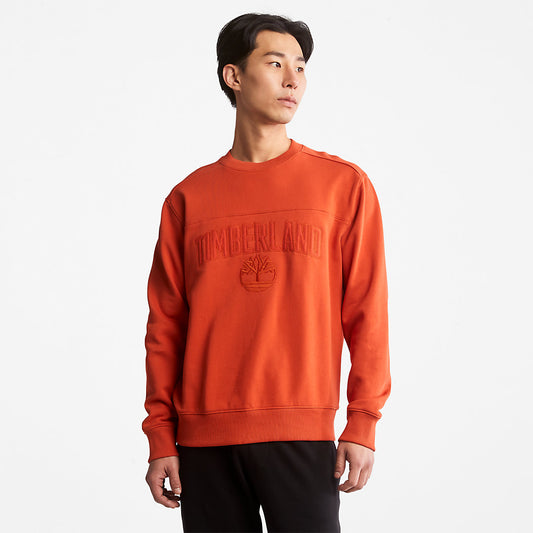Mens Timberland Outdoor Heritage EK+ Sweatshirt for Men in Orange