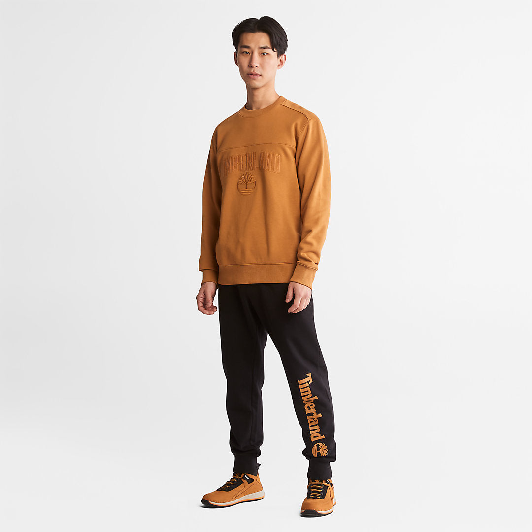 Mens Timberland Outdoor Heritage EK+ Sweatshirt for Men in Yellow