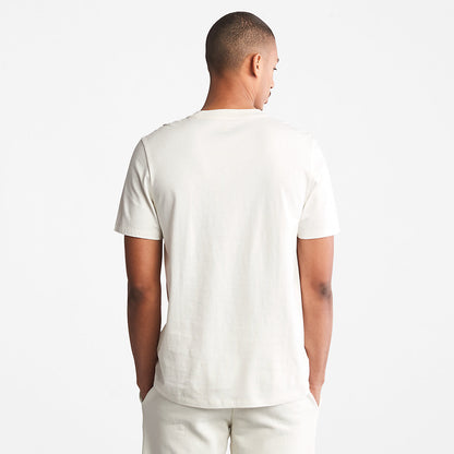 Mens Timberland Outdoor Heritage EK+ Graphic T-Shirt for Men in White