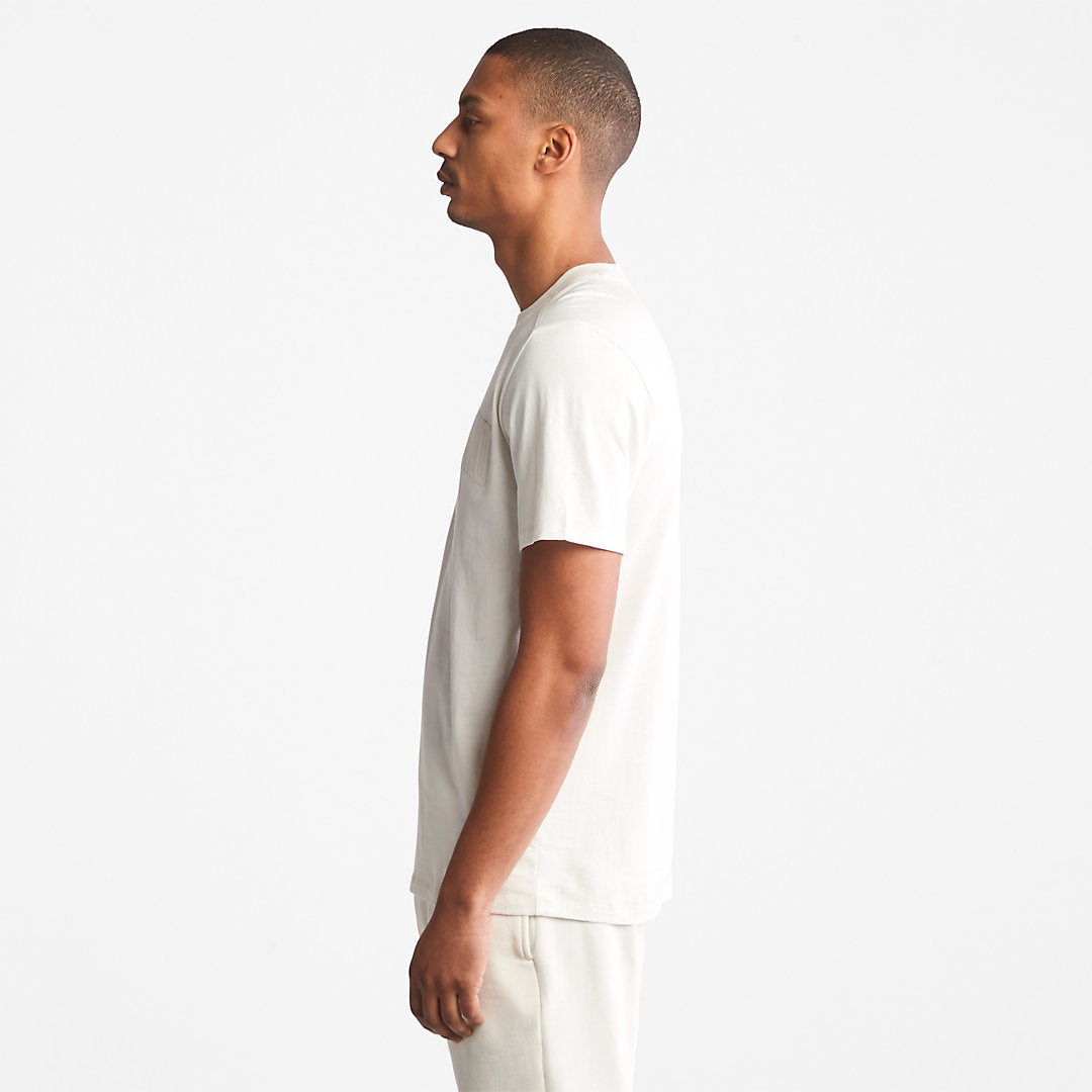 Mens Timberland Outdoor Heritage EK+ Graphic T-Shirt for Men in White