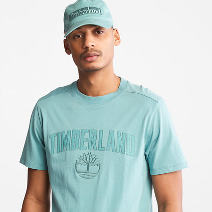Mens Timberland Outdoor Heritage EK+ Graphic T-Shirt for Men in Green