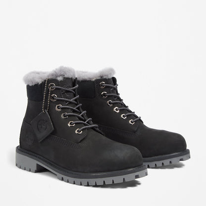 Kids Timberland Timberland® Premium 6 Inch Winter Boot for Youth in Black