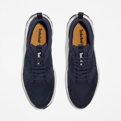 Mens Timberland Tree Racer Leather Trainer for Men in Navy