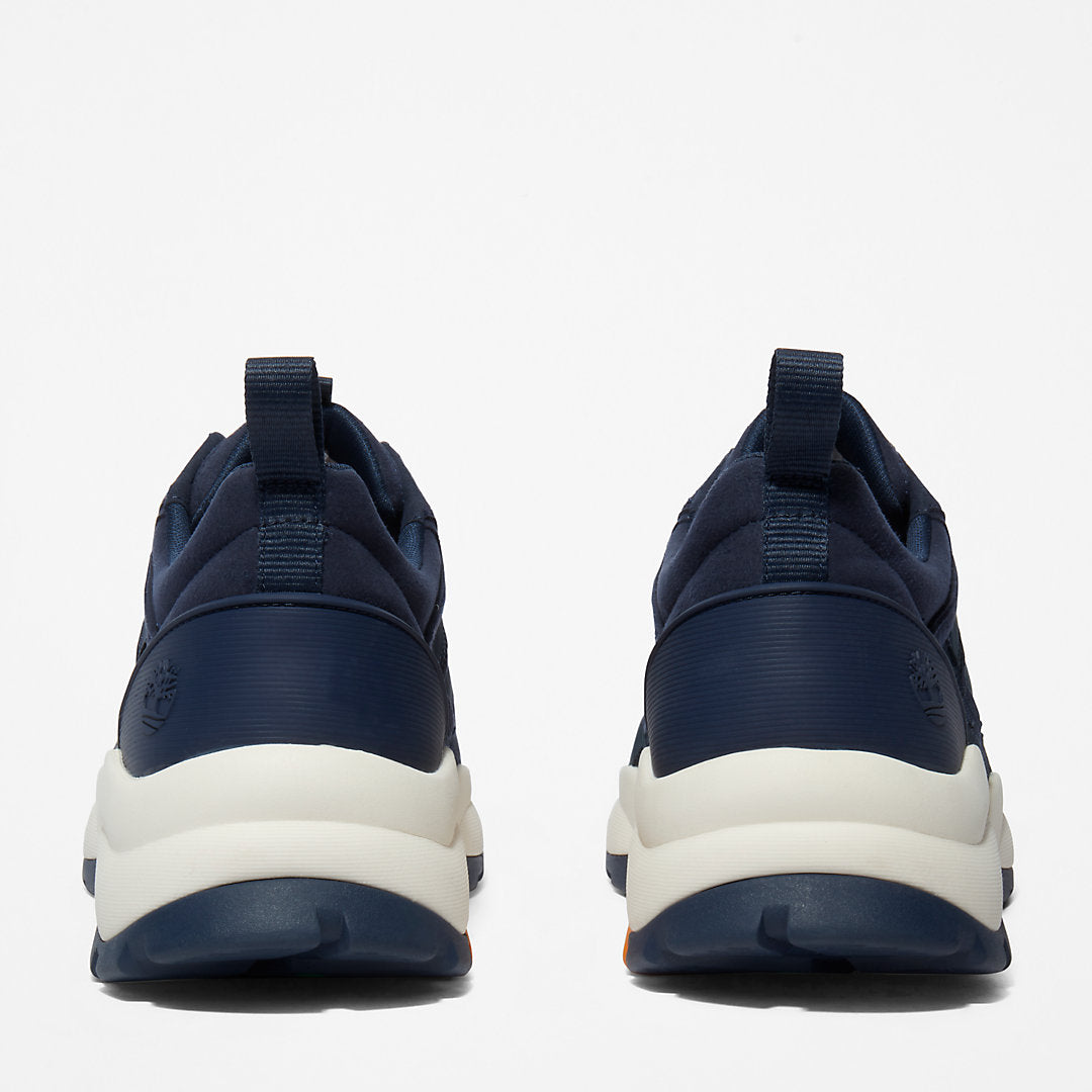Mens Timberland Tree Racer Leather Trainer for Men in Navy