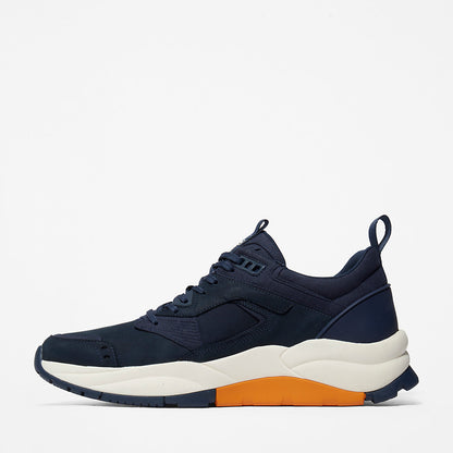 Mens Timberland Tree Racer Leather Trainer for Men in Navy