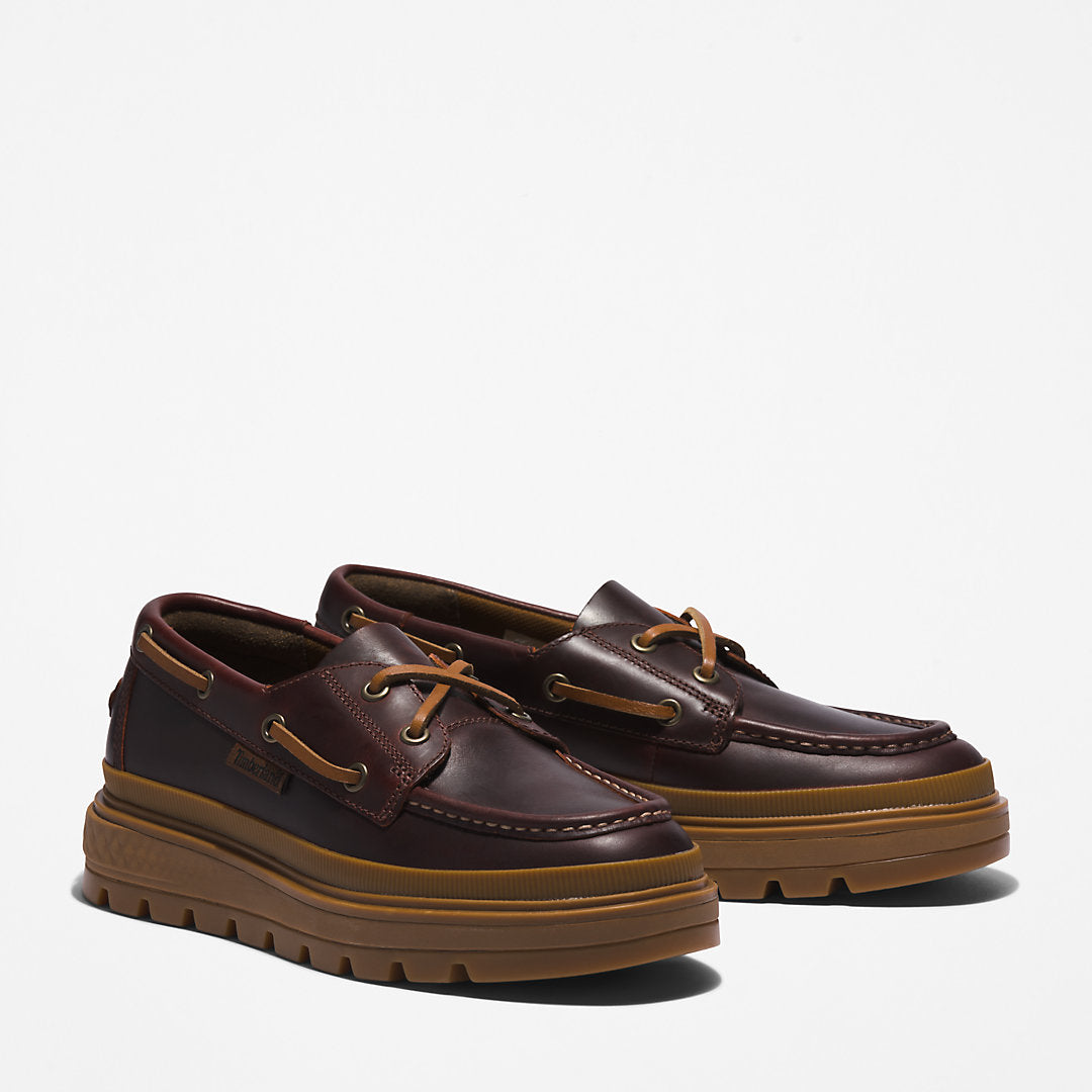 Womens Timberland GreenStride™ Ray City EK+ Boat Shoe for Women in Burgundy
