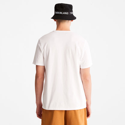 Mens Timberland Outdoor Heritage Graphic T-Shirt for Men in White