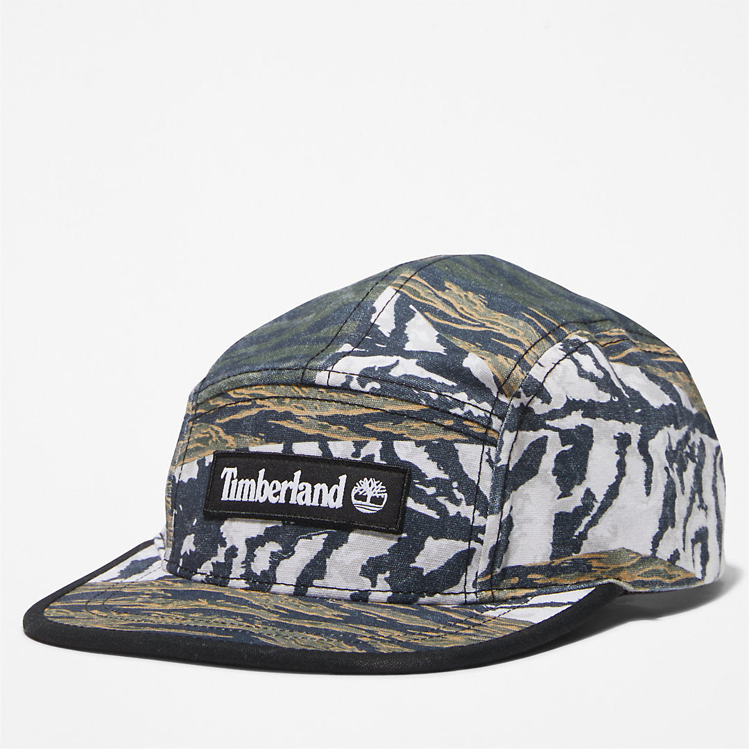 Mens Timberland Year of the Tiger Spring Grove Admiral Cap for Men in Black