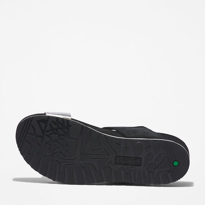 Womens Timberland Malibu Waves Slide Sandal for Women in Black
