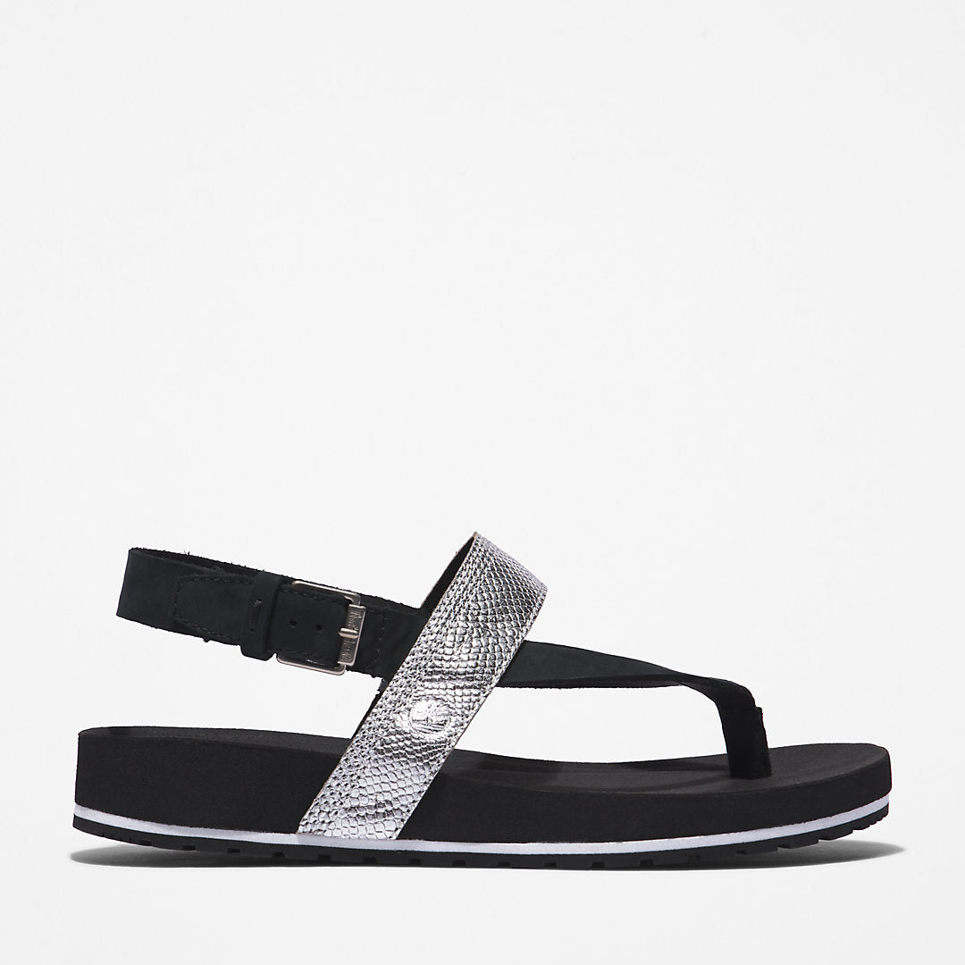 Womens Timberland Malibu Beach Flip-Flop Sandal for Women in Black