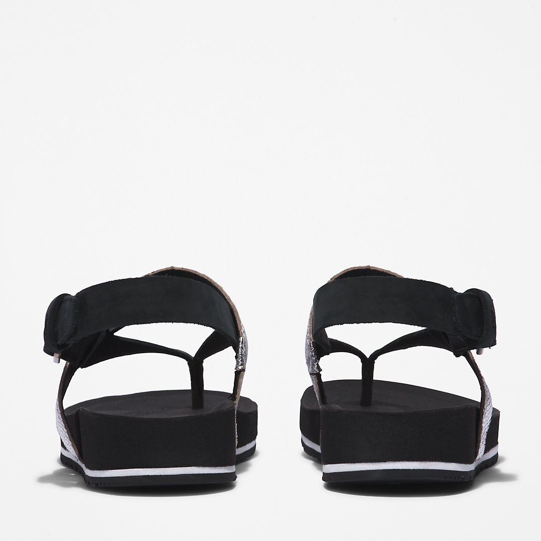 Womens Timberland Malibu Beach Flip-Flop Sandal for Women in Black
