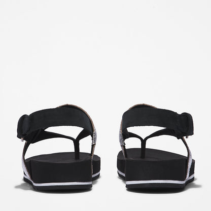 Womens Timberland Malibu Beach Flip-Flop Sandal for Women in Black