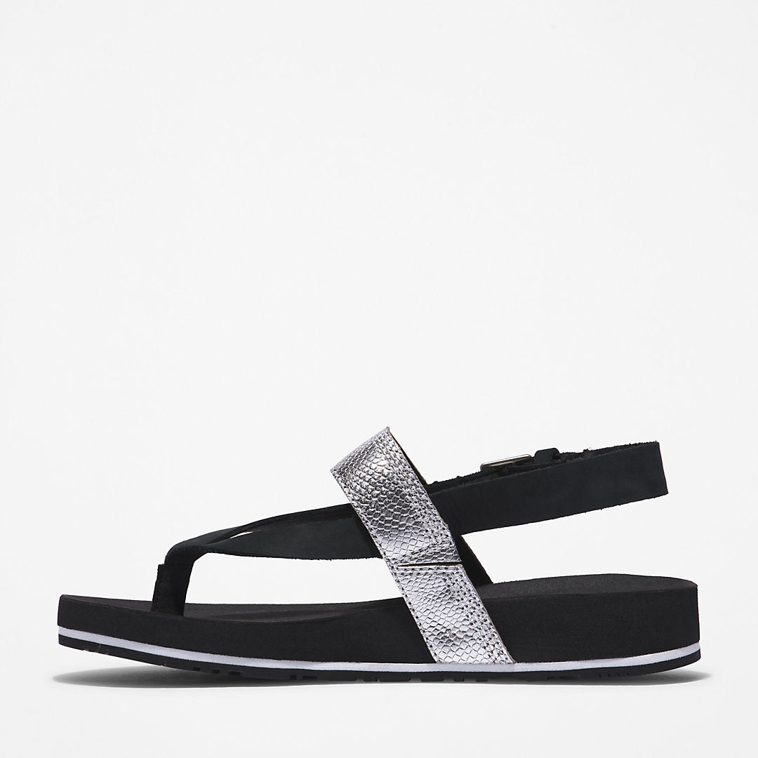 Womens Timberland Malibu Beach Flip-Flop Sandal for Women in Black