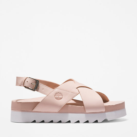 Womens Timberland Santa Monica Sunrise Sandal for Women in Light Pink