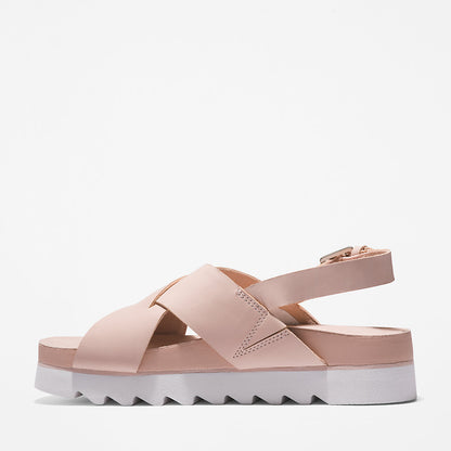 Womens Timberland Santa Monica Sunrise Sandal for Women in Light Pink
