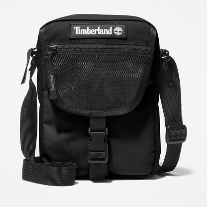 Mens Timberland Outdoor Archive Crossbody Bag in Black