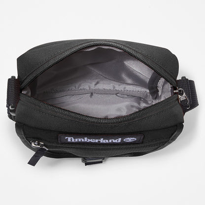 Mens Timberland Outdoor Archive Crossbody Bag in Black
