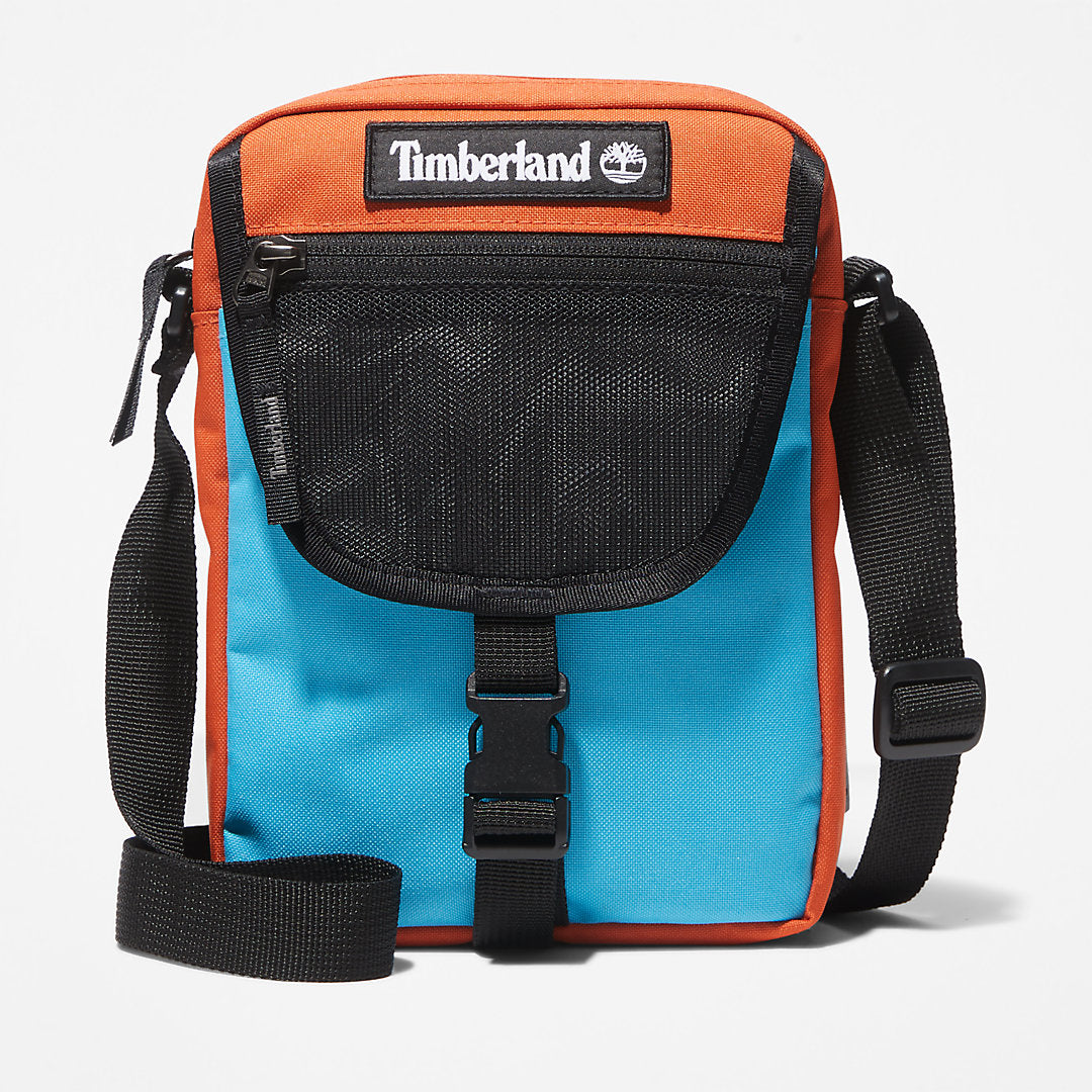 Mens Timberland Outdoor Archive Crossbody Bag in Orange