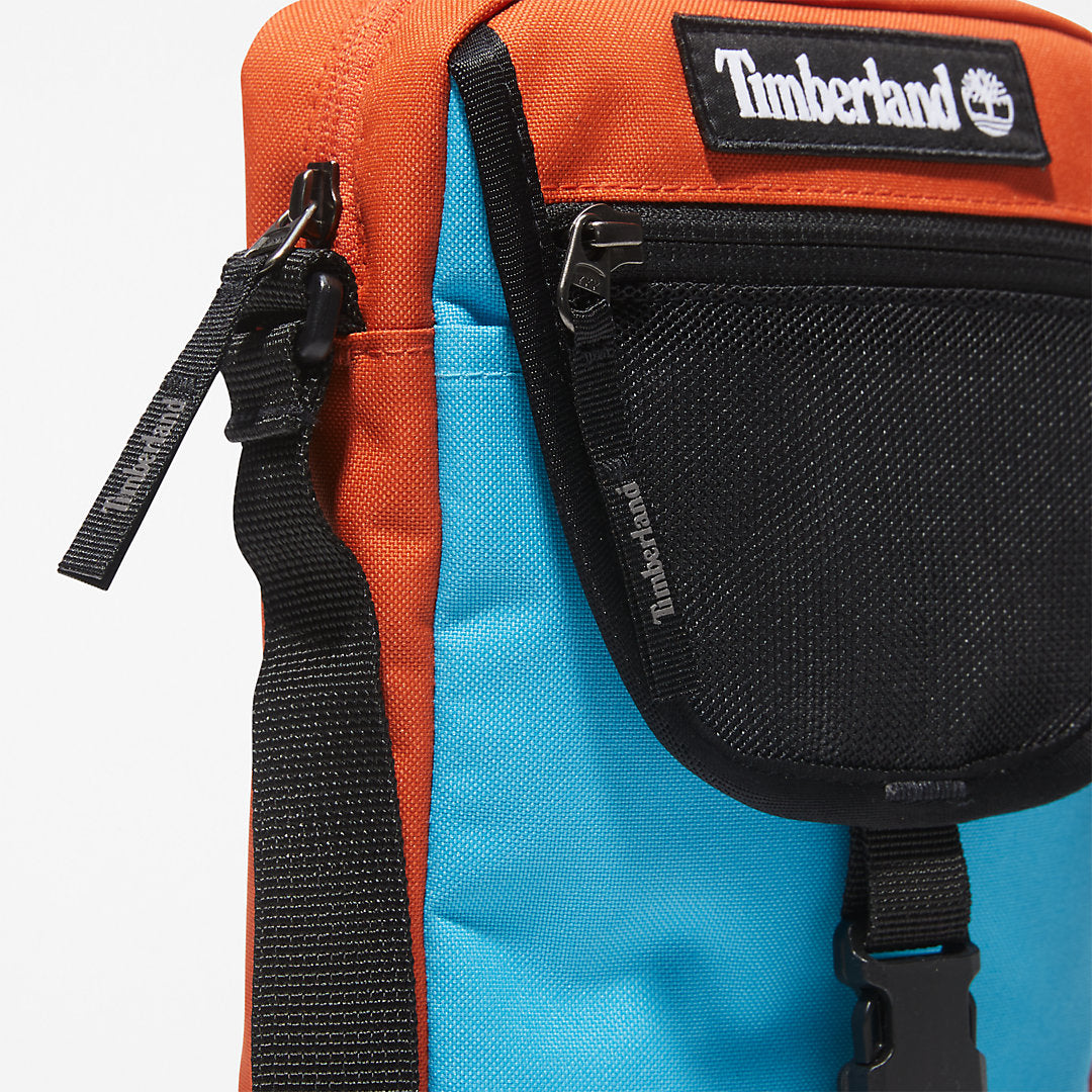 Mens Timberland Outdoor Archive Crossbody Bag in Orange