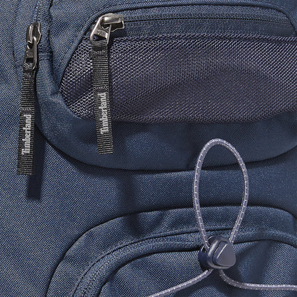 Mens Timberland Outdoor Archive Bungee Backpack in Navy