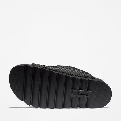 Womens Timberland Santa Monica Sunrise Slide Sandal for Women in Black