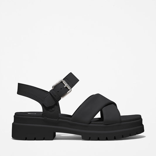 Womens Timberland London Vibe Ankle-strap Sandal for Women in Black