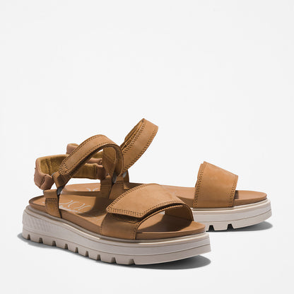Womens Timberland Ray City Ankle Strap Sandal for Women in Brown