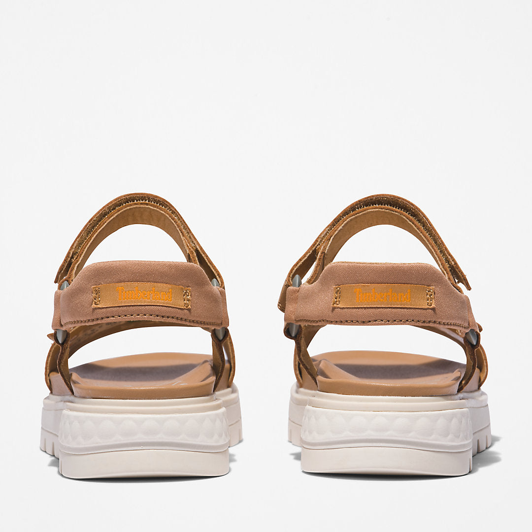 Womens Timberland Ray City Ankle Strap Sandal for Women in Brown