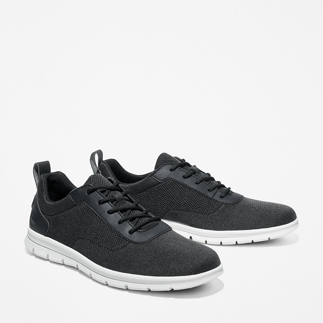 Mens Timberland Graydon Canvas Sneaker for Men in Black