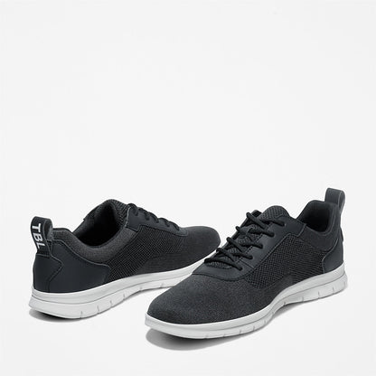 Mens Timberland Graydon Canvas Sneaker for Men in Black