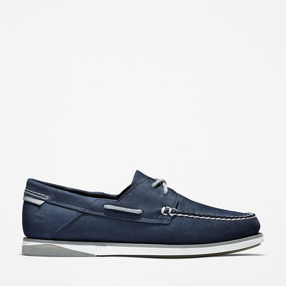 Mens Timberland Atlantis Break Boat Shoe for Men in Navy