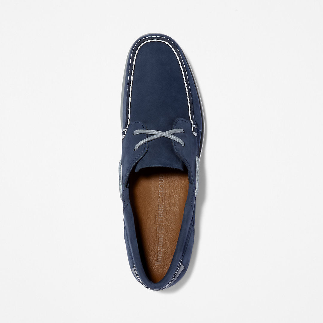 Mens Timberland Atlantis Break Boat Shoe for Men in Navy